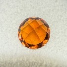 Zirkon med kraftig refleksjon og flott gyllen orange farge. diameter ø 7 mm og 1,8 ct thumbnail