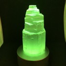 Selenitttårn med batteridrevet lys thumbnail
