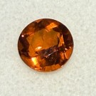 Zirkon med kraftig refleksjon og flott gyllen orange farge. diameter ø 7 mm og 1,8 ct thumbnail