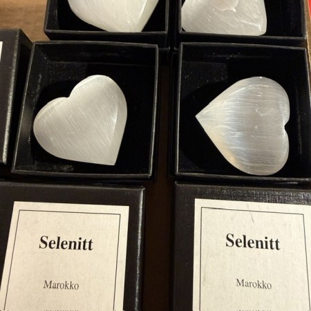 Selenitt Hjerte 